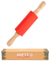 KNETÄ Silikonrolli rot für perfekte Knetmasse...