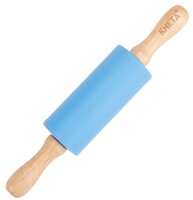 KNETÄ Silicone Roller Blue for Perfect Dough and Cookie Cutters