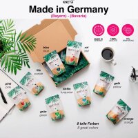 KNETÄ 8-Pack 50g Vegan Modeling Clay for Kids 1 Year...