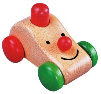 Mini-Auto aus Buchenholz mit Hupe für Kinder ab 6...