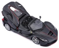 Ferrari R&P Aperta 1/24 Schwarz Detailgetreues Modellauto aus Zinkguss