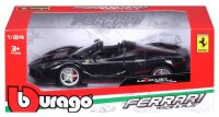 Ferrari R&P Aperta 1/24 Schwarz Detailgetreues Modellauto aus Zinkguss