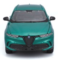 Alfa Romeo Tonale 1/24 grün hochwertiges Modellauto mit funktionierendem Steuer