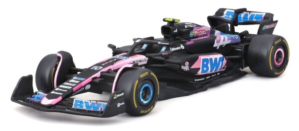 Alpine F1 A524 1/43 Pierre Gasly 2024 Modellauto von Bburago in Plexiglas