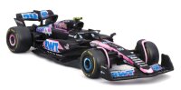 Alpine F1 A524 1/43 Pierre Gasly 2024 Modellauto von Bburago in Plexiglas