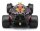 Red Bull F1 RB19 2023 mit Figur 1/24 Pérez - Metallmodell von Bburago