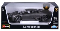 Lamborghini Reventon 1/18 grau Modellauto mit funktionierendem Steuer und Öffnungen