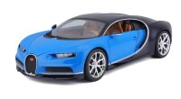 Bugatti Chiron 1/18 Blau Modellauto mit Öffnenden...