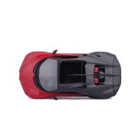 Bugatti Chiron Sport 1/18 rot - Hochwertiges Modellauto mit Detailverliebtheit