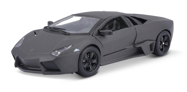 Lamborghini Reventon 1/24 grau Modellauto mit funktionierendem Steuer und Öffnungen