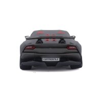 Lamborghini Sesto Elemento 1/24 Gray Model Car with Working Steering