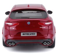 Alfa Romeo Stelvio 1/24 Red High-Quality Model Car with...