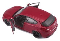Alfa Romeo Stelvio 1/24 rot hochwertiges Modellauto mit funktionierendem Steuer