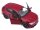 Alfa Romeo Stelvio 1/24 rot hochwertiges Modellauto mit funktionierendem Steuer