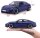 Porsche Taycan Turbo S 1/24 blau hochwertiges Modellauto mit funktionierendem Steuer