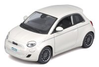 Fiat 500e 1/24 Modellauto Weiss mit Öffnenden...