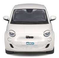 Fiat 500e 1/24 Model Car White with Opening Doors and...