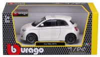 Fiat 500e 1/24 Modellauto Weiss mit Öffnenden Türen und Steuerfunktion
