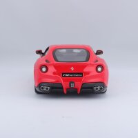 Ferrari R&P F12 Berlinetta 1/24 rot detailgetreues Modellauto aus Zinkguss