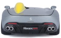 Ferrari R&P Monza SP1 1/24 Silver Diecast Model Car...