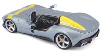 Ferrari R&P Monza SP1 1/24 Silber Modellauto detailgetreu aus Zinkguss