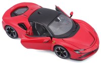 Ferrari R&P SF90 Stradale 1/24 rot detailgetreues Modellauto aus Zinkguss