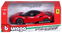Ferrari R&P SF90 Stradale 1/24 rot detailgetreues Modellauto aus Zinkguss