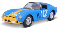Ferrari Racing 250 GTO 1/24 blau detailgetreues...