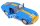 Ferrari Racing 250 GTO 1/24 blau detailgetreues Modellauto aus Zinkguss