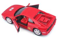 Ferrari F355 Challenge 1/24 Modellauto rot detailgetreu mit beweglichen Teilen