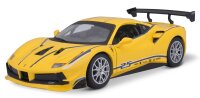 Ferrari Racing 488 Challenge 1/24 gelb detailgetreues...