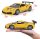 Ferrari Racing 488 Challenge 1/24 gelb detailgetreues Modellauto aus Zinkguss