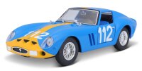 Ferrari 250 GTO Bausatz 1/24 Blau von Bburago -...