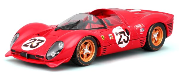 Ferrari Racing Bausatz 330 P4 Daytona 1/24 rot von Bburago