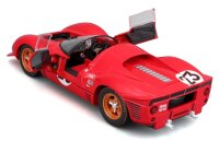 Ferrari Racing Bausatz 330 P4 Daytona 1/24 rot von Bburago