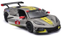 Chevrolet Corvette C8R 1:24 Modellauto mit öffnenden Türen und Steuer