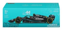 Mercedes-AMG F1 W14 E Perf. 1/24 Hamilton 2023 Modell von Bburago