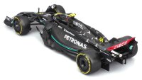 Mercedes-AMG F1 W14 E Perf. 2023 1/24 Modell mit Figur Lewis Hamilton