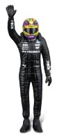 Mercedes-AMG F1 W14 E Perf. 2023 1/24 Modell mit Figur Lewis Hamilton