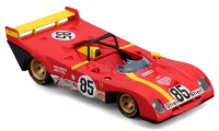 Ferrari Racing 312 P 1972 1/43 rot Bburago detailgetreu in edler Plexiglas-Verpackung