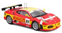 Ferrari F430 GT2 2008 1/43 Modell von Bburago in edler Plexiglas-Verpackung