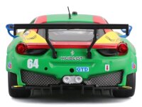 Ferrari Racing 458 Italia GT3 2015 1/43 Green Bburago...