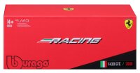 Ferrari Racing 458 Italia GT3 2015 1/43 grün Bburago detailgetreu in Plexiglas