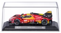 Ferrari Racing 499P LMH 2024 1/43 rot von Bburago - Detailgetreue Nachbildung