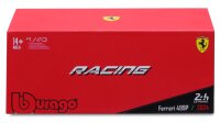 Ferrari Racing 499P LMH 2024 1/43 rot von Bburago - Detailgetreue Nachbildung