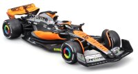 McLaren F1 MCL60 1/43 Piastri 2023 Modell von Bburago in edler Verpackung