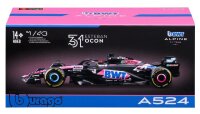 Alpine F1 A524 1/43 Modell Esteban Ocon 2024 - Detailgetreue Nachbildung