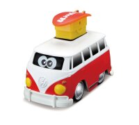 Volkswagen Bus Press & Go mit Surfbrett und Augenbewegung - Cooler VW-Bulli