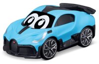 Bugatti Divo Freilaufautos im Blister blau, rot & weiss 9cm - BB Junior