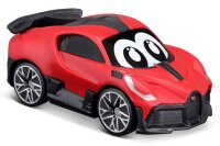 Bugatti Divo Freilaufautos im Blister blau, rot & weiss 9cm - BB Junior